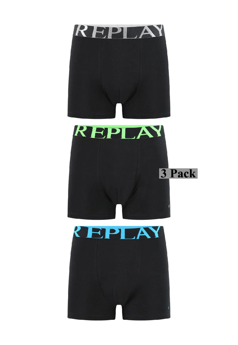 מארז 6 בוקסרים REPLAY מנדפי זיעה