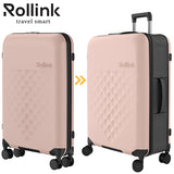 FLEX - 360 SPINNER המזוודה המתקפלת הדקה ביותר בעולם 29'' של מותג המזוודות החכמות Rollink