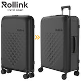 FLEX - 360 SPINNER המזוודה המתקפלת הדקה ביותר בעולם 29'' של מותג המזוודות החכמות Rollink