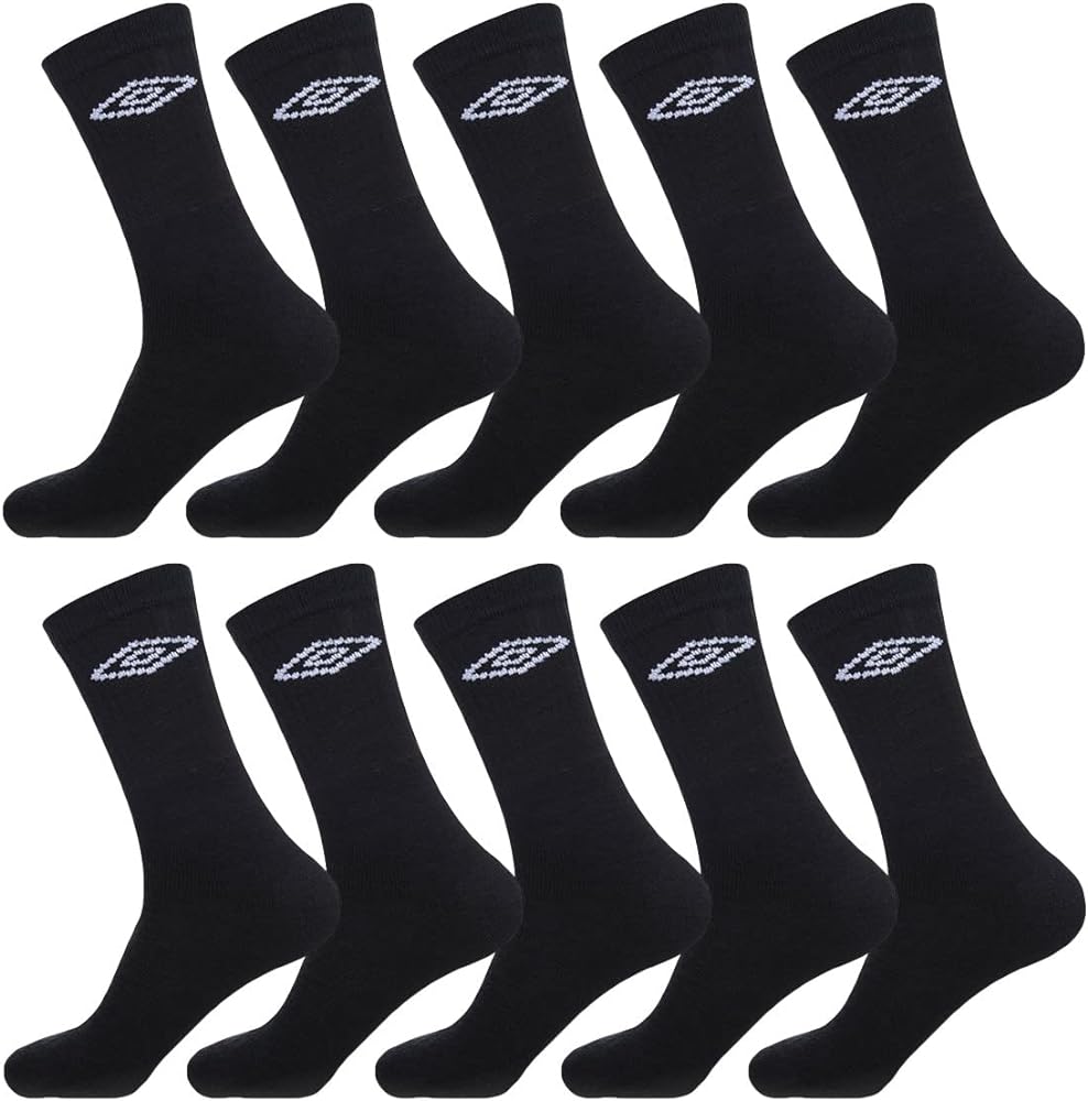 מארז 20 זוגות גרבי ספורט UMBRO